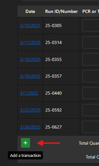 4004 Add Transaction