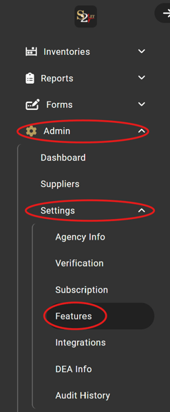 Features Navigation