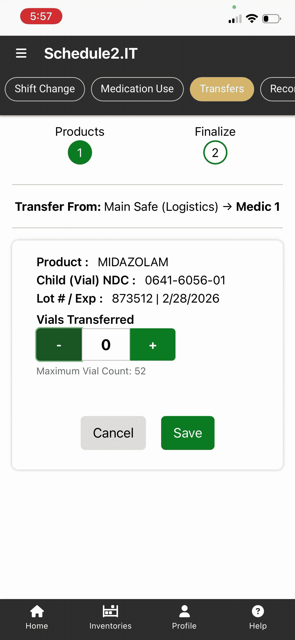Station Transfer CV QR