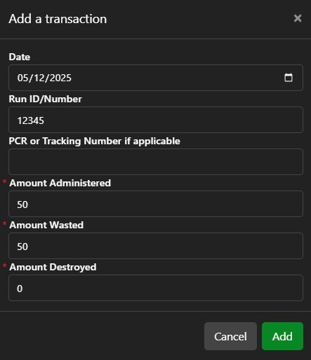 form 4004 transaction details