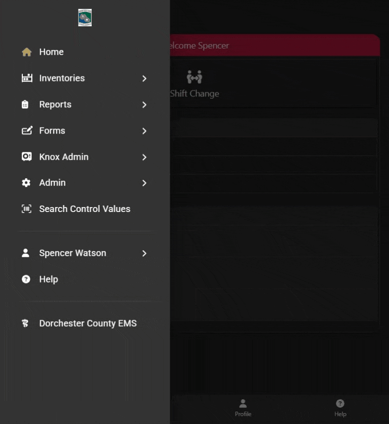 knox device event view