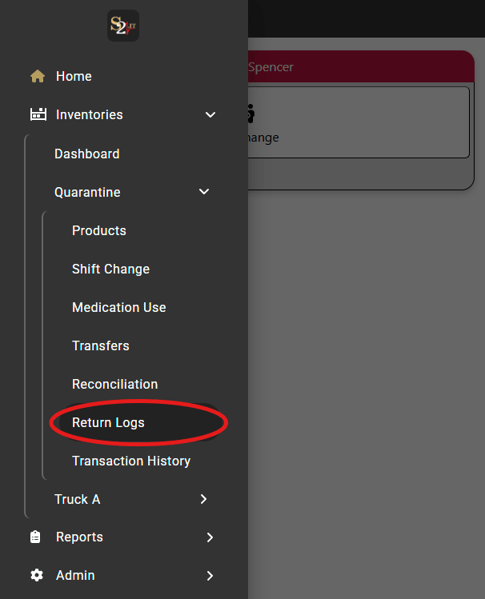 return log mobile